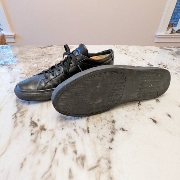 Common Projects Achilles Low in Black on Black - Picture 5 of 5
